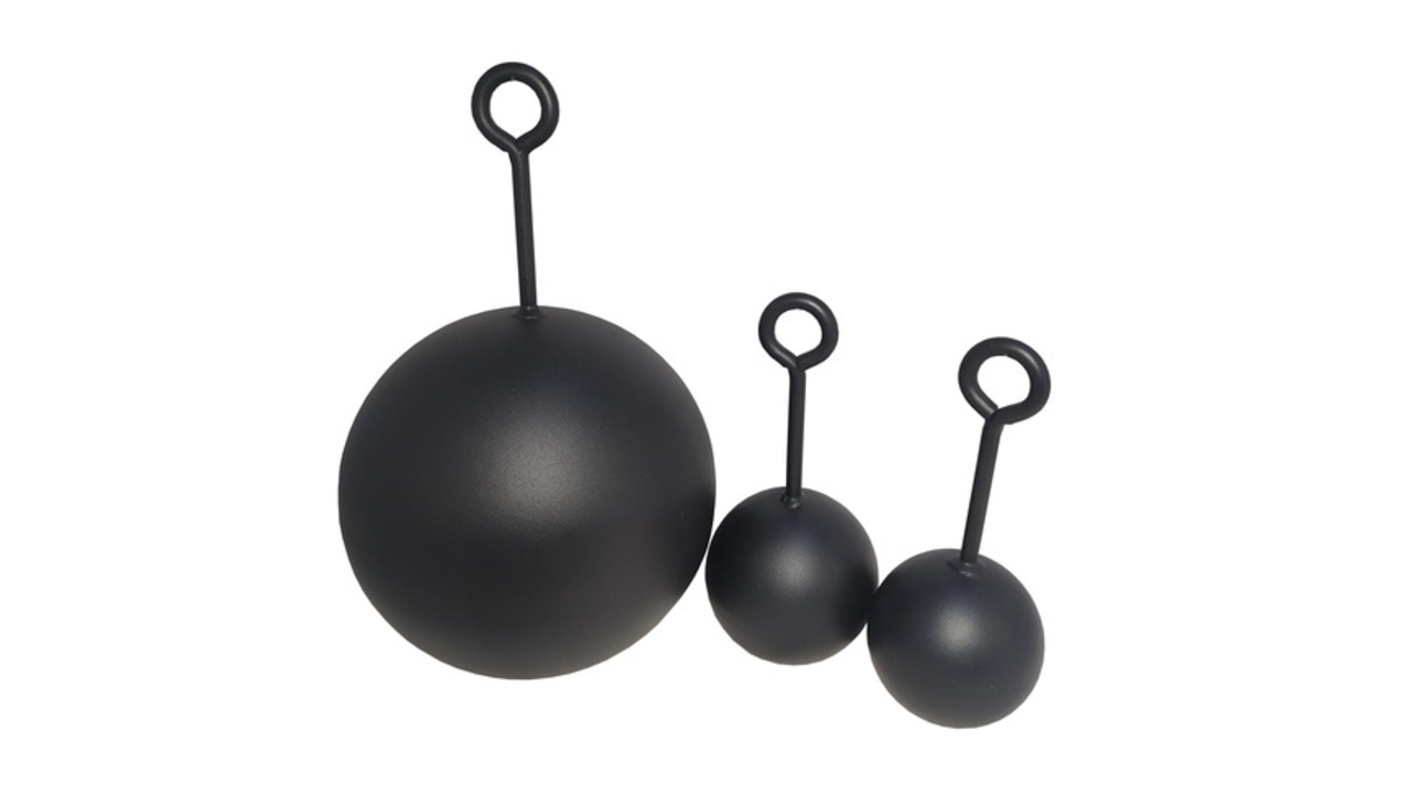 Kovové koule ocr fitness vybavení steel balls ocr equipment